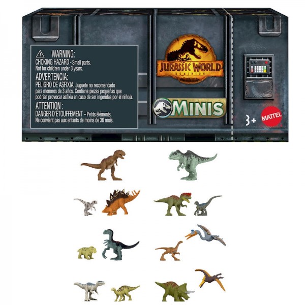 Figurines à collectionner Jurassic World, 1, 2 ou 3 pcs. assort.