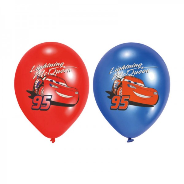 Luftballons Cars, 6 Stk.