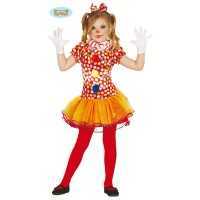 Kostüm Clown Mädchen 3-4
