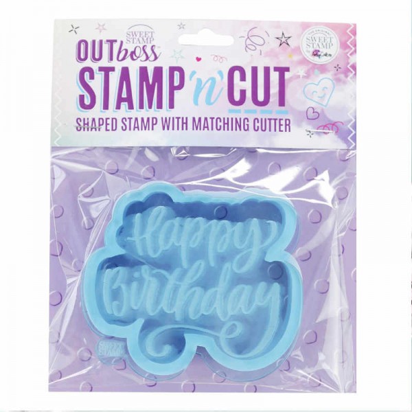 "Sweet Stamp ""Happy Birthday"" OUTboss"