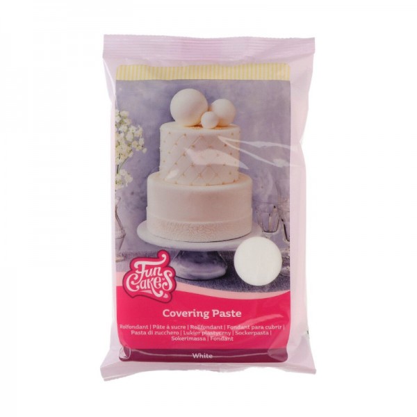 Funcakes Covering Paste Weiss, 500g