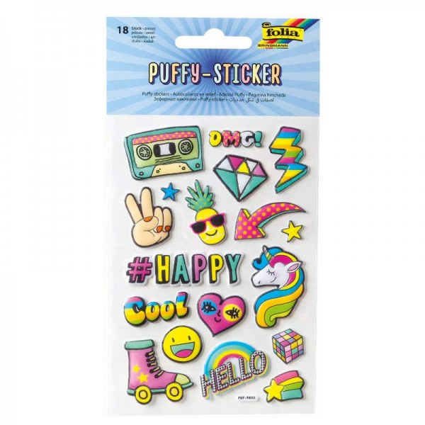 Puffy-Sticker Happy