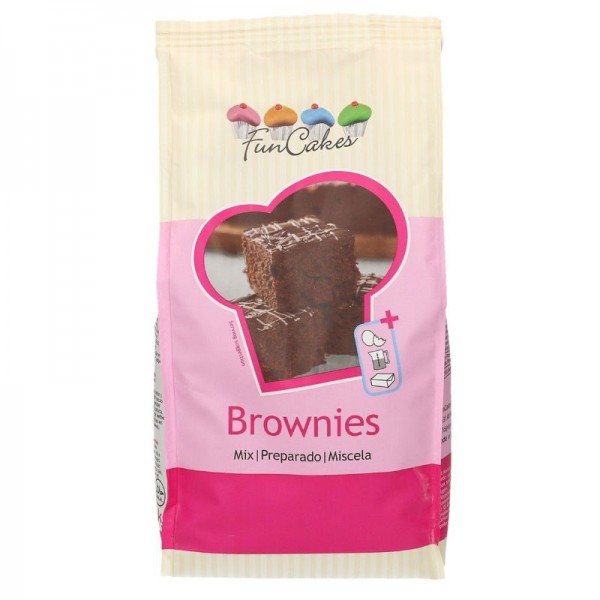 Funcakes Backmischung für Brownies, 1 Kg