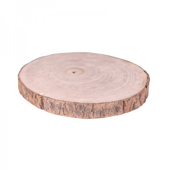 Holzscheibe Tischdeko, 22 cm