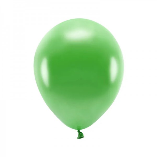 Luftballons Öko grasgrün, 10 Stk.