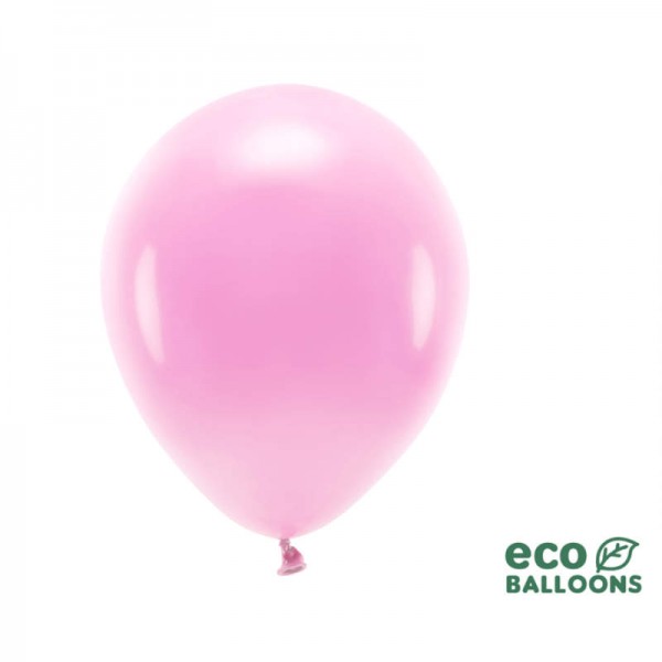 Luftballons Öko pink, 10 Stk.