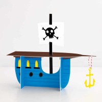 Tischaufsteller Ahoi Piraten