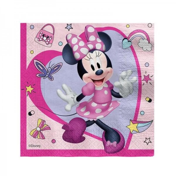 Serviettes Minnie Mouse, 20 pcs.