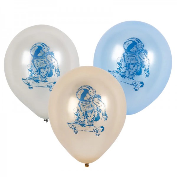 Luftballons Weltall, 6 Stk.