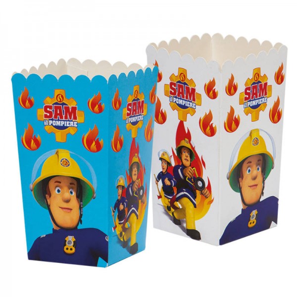 Popcornboxen Feuerwehrmann Sam, 6 Stk.