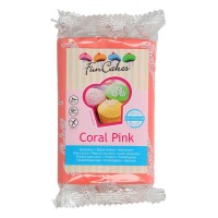 Funcakes Fondant Coral Pink, 250 g