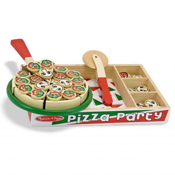 Holzpizza für Spielküche