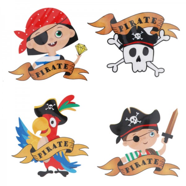 Sticker Piraten