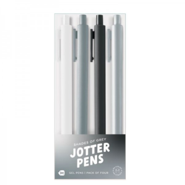 Set de stylos à bille Jotter Pens Gradient Blacks, 4 pcs.