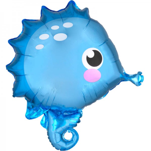 Folienballon Seepferd klein