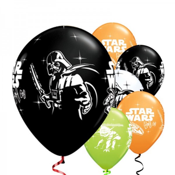 Luftballons Star Wars, 6 Stk.