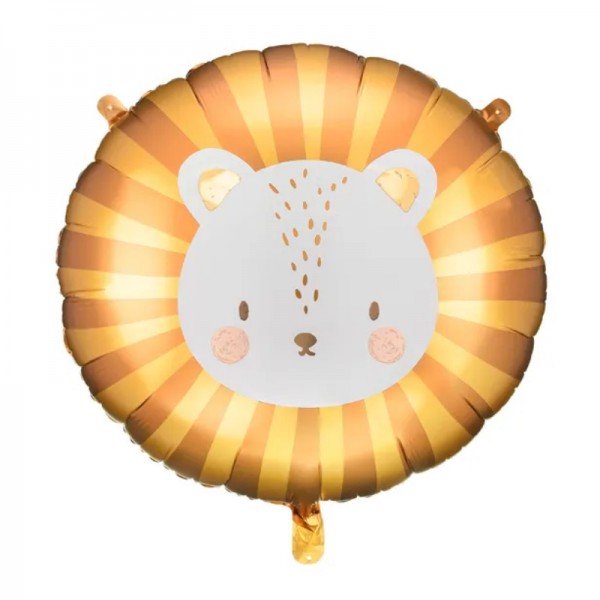 Folienballon rund Löwe