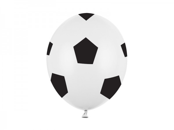Luftballons Fussball, 6 Stk.