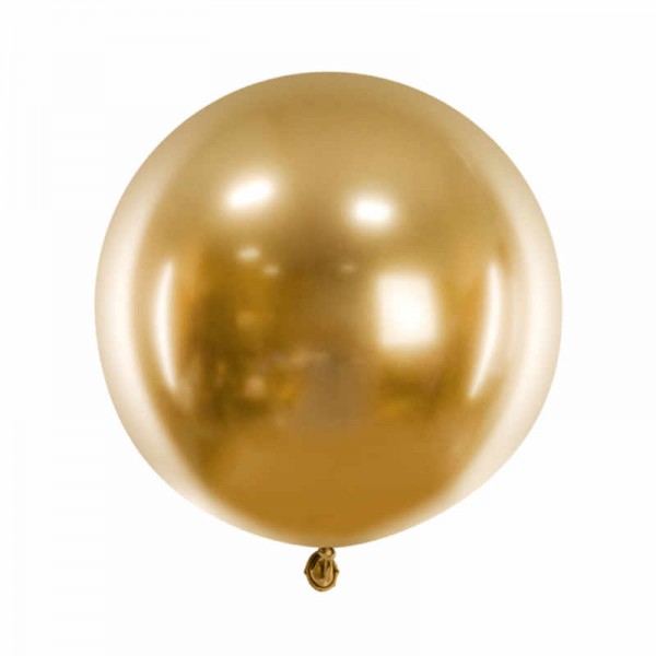 Luftballon Glossy Gold, 60 cm