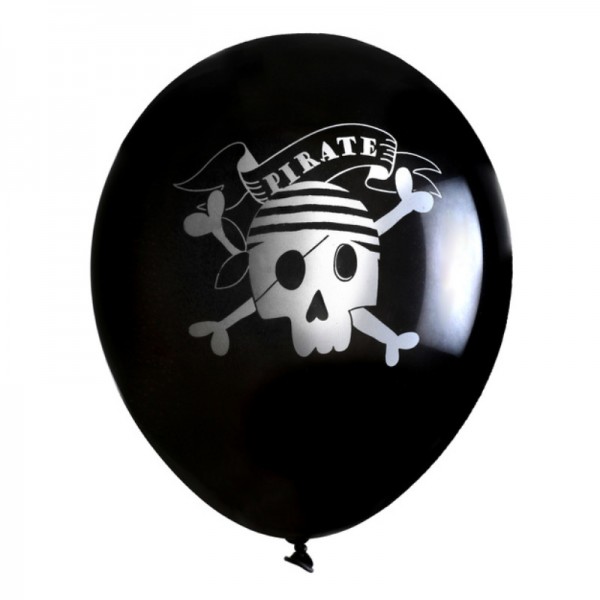 Luftballons Piraten, 6 Stk.