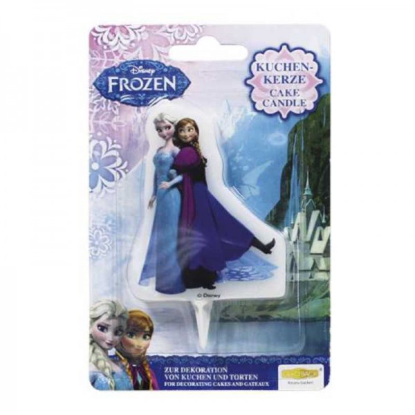 Geburtstagskerzen Elsa & Anna, Frozen / Die Eiskönigin, 1 Stk.
