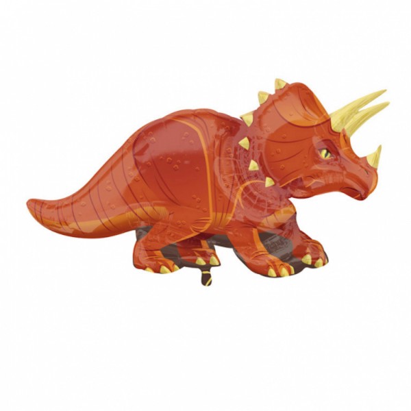 Folienballon Triceratops Dinosaurier