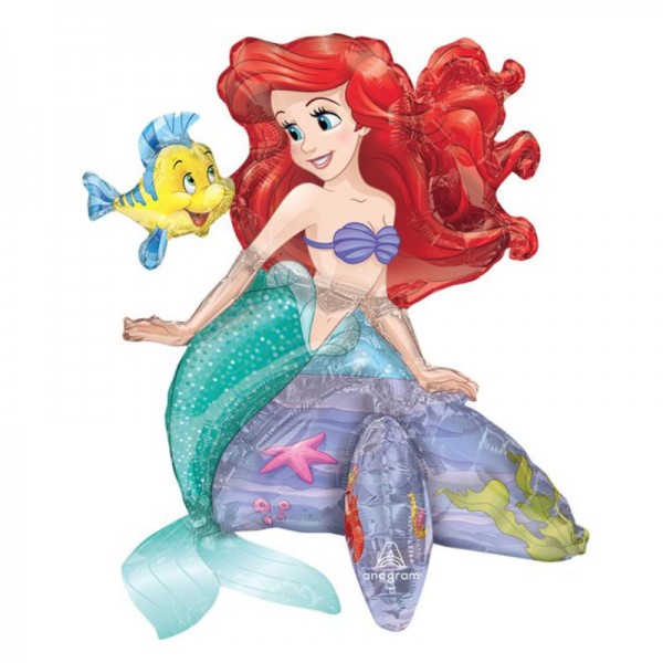 Folienballon Ariel Figur