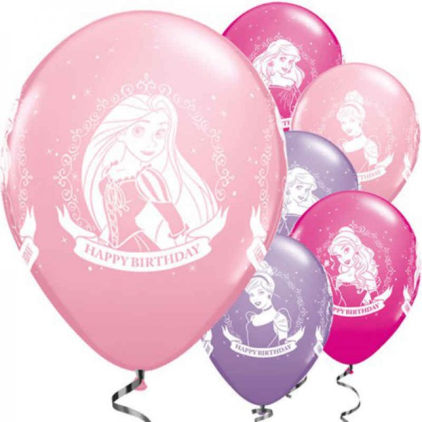 Luftballons Disney Prinzessin, 25 Stk.