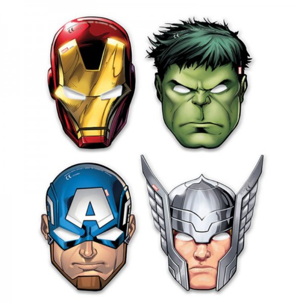 Masken Avengers, 6 Stk.