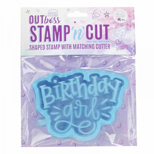 "Sweet Stamp ""Birthday Girl"" OUTboss"