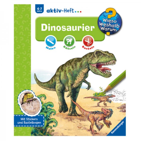 Ravensburger Dinosaurier Aktiv-Heft