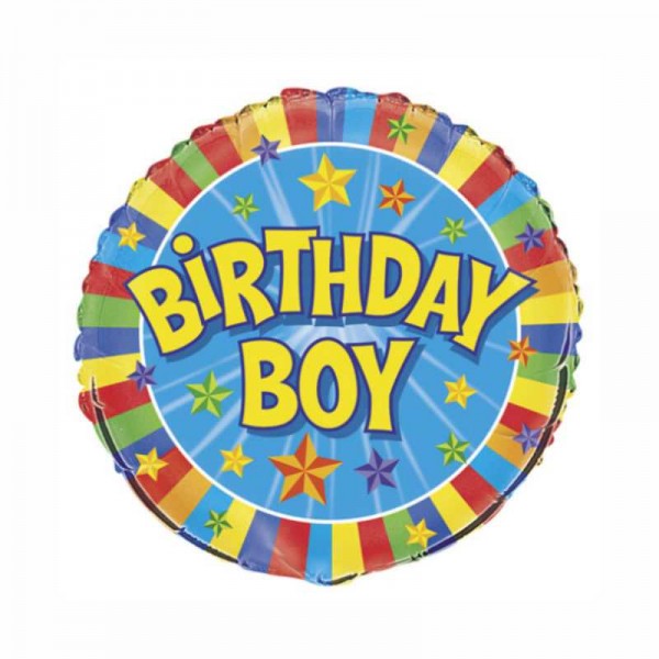 Folienballon Birthday Boy