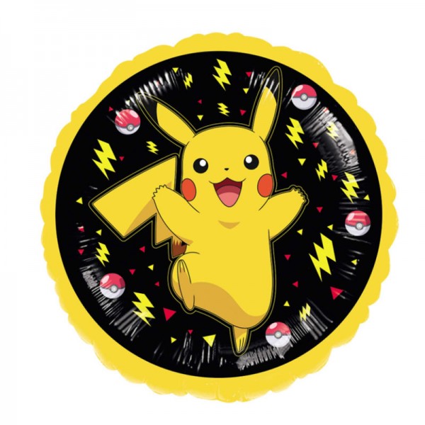 Ballon en plastique Pokémon Pikachu & Pichu, 1 pc.