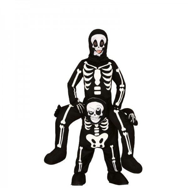 Kostüm Huckepack Skelett