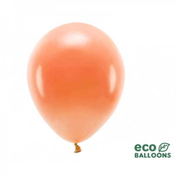 Luftballons Öko orange, 10 Stk.