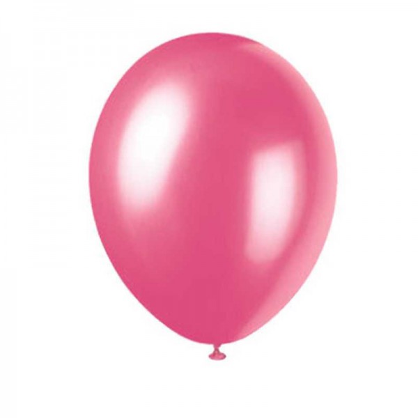Luftballons pink, 8 Stk.