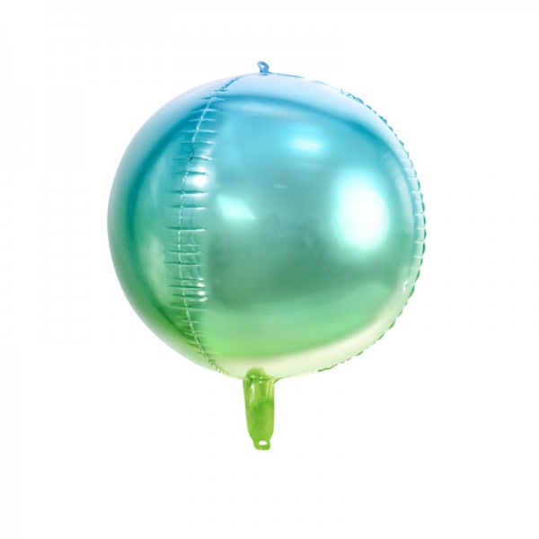 Folienballon blau & grün